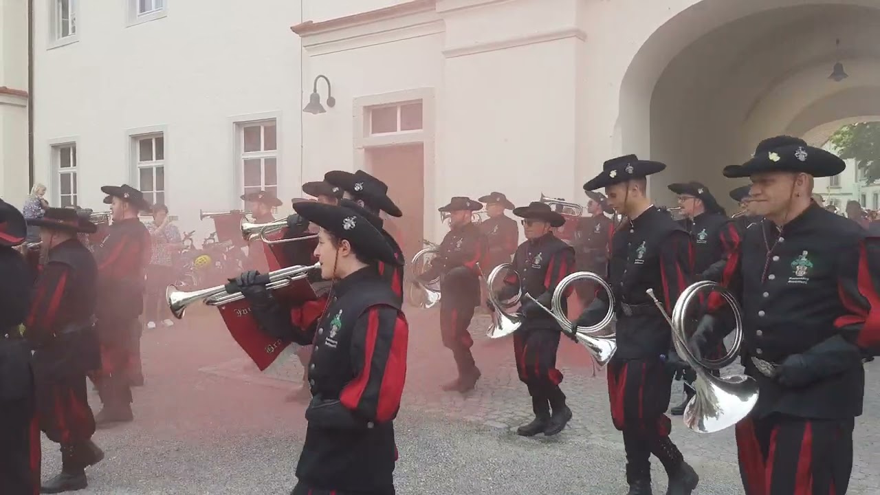 Fanfarenzug Brochenzell am 07.05.2023 in Obermarchthal 60Jahre 🦾