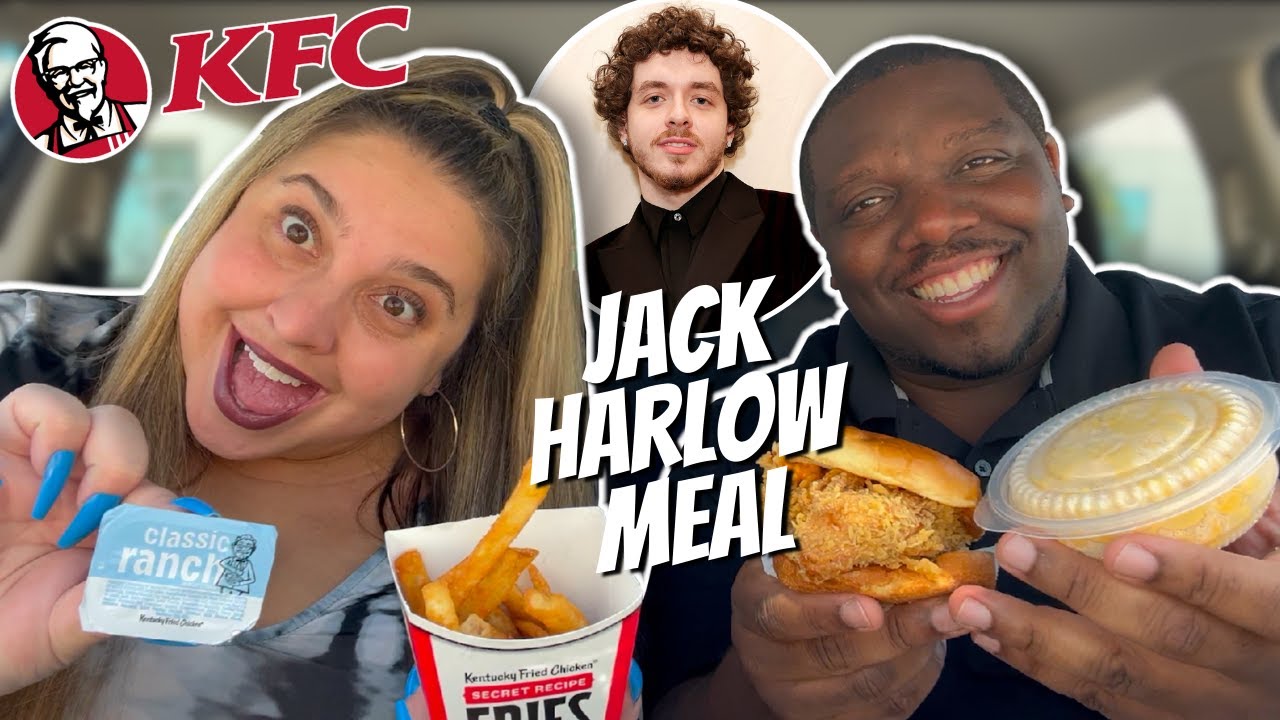 Eating KFC's NEW Jack Harlow Meal [Is it Worth it?]