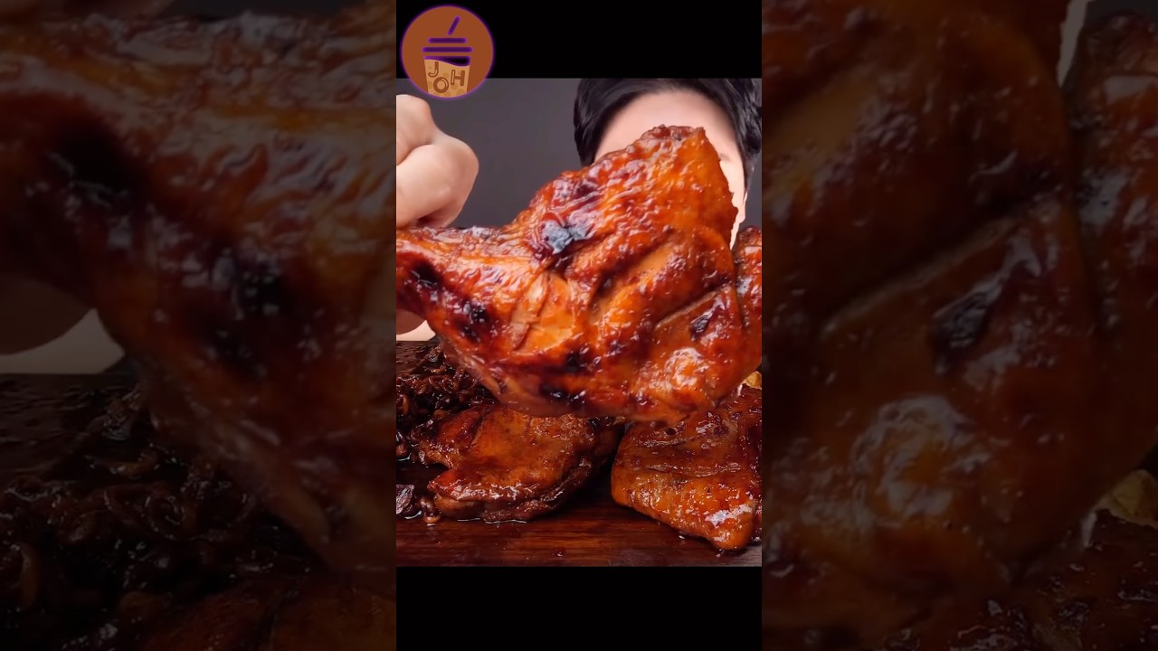 Mukbang Big Bites “Spicy Juicy BBQ Chicken” ©️Chihun ASMR