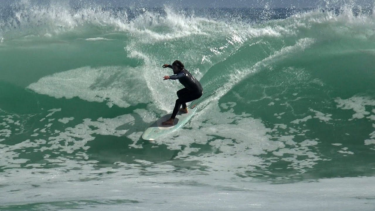 Boogie Boarding & Surfing Leo Carrillo Beach with a Drone in 4K