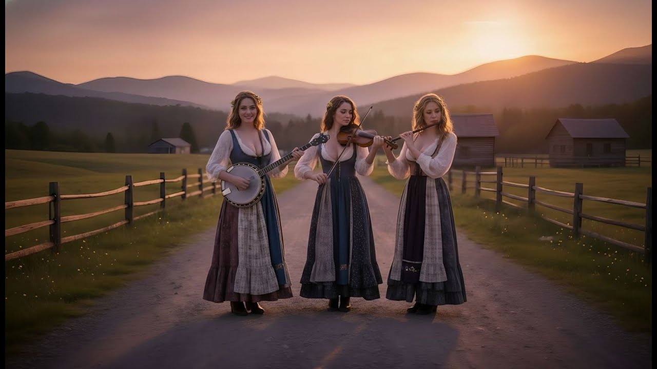 Vintage Porch Time Pickin’ | Bluegrass Banjo, Fiddle & Flute Melodies