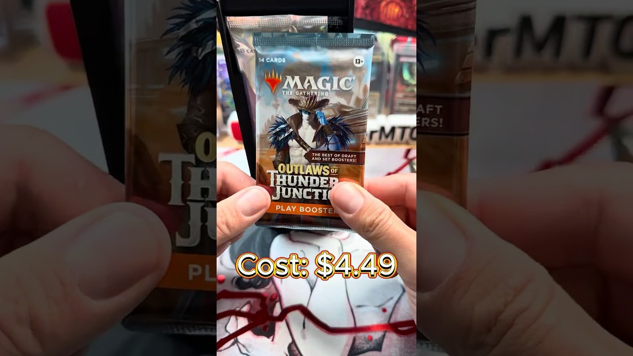 Rip That Pack- Outlaws of Thunder Junction Play Booster - Magic The Gathering #mtg #mtgpacks #tcg