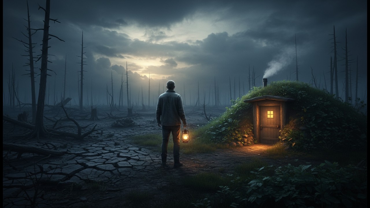 They said the land was cursed, but he built a peaceful shelter and brought hope back