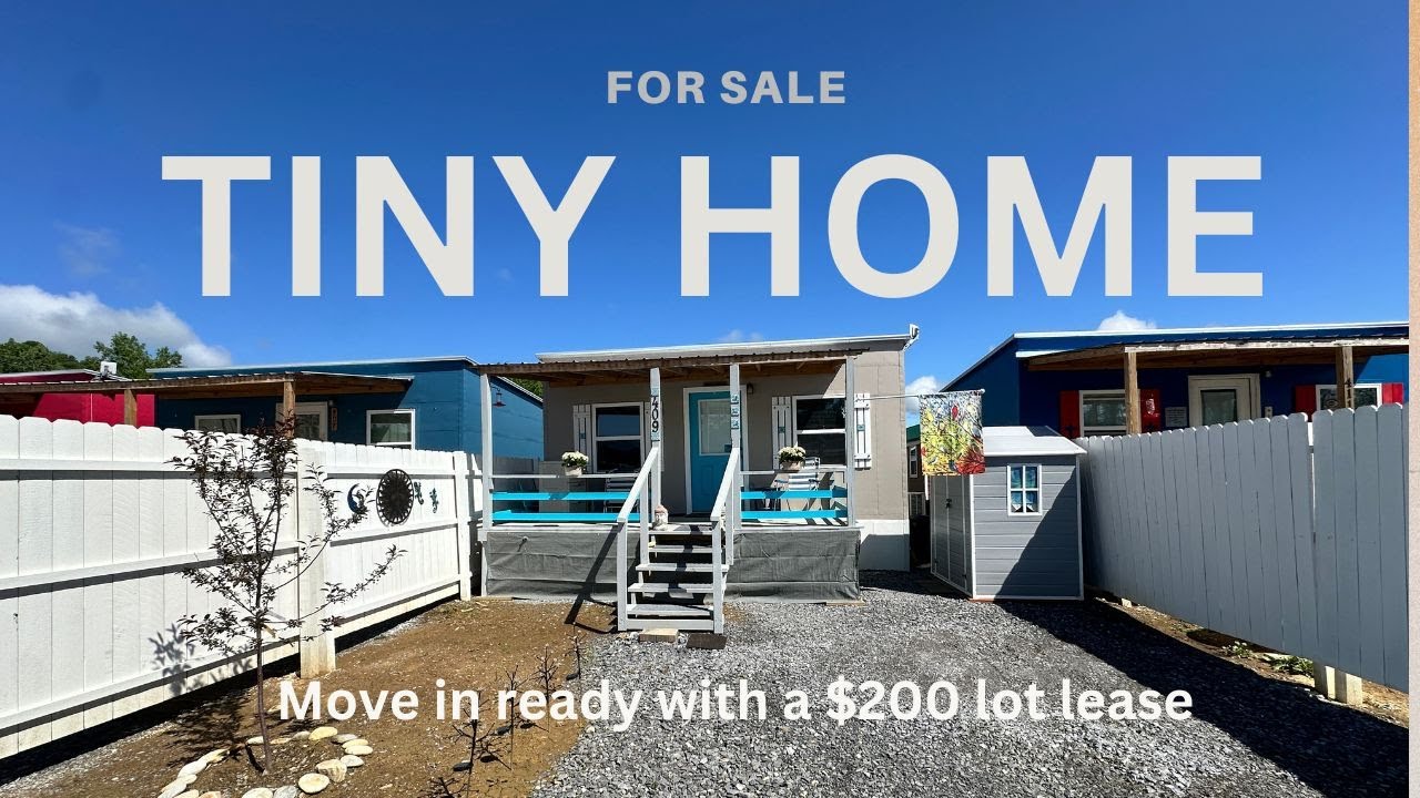 Сообщество Tiny Home, проживающее в Grove в Ньюпорте, штат Теннесси, теперь включает в себя w/d