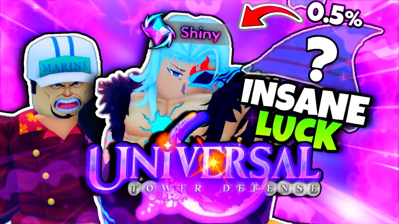 I Became *WAY* Stronger in Universal Tower Defense! (INSANE LUCK)