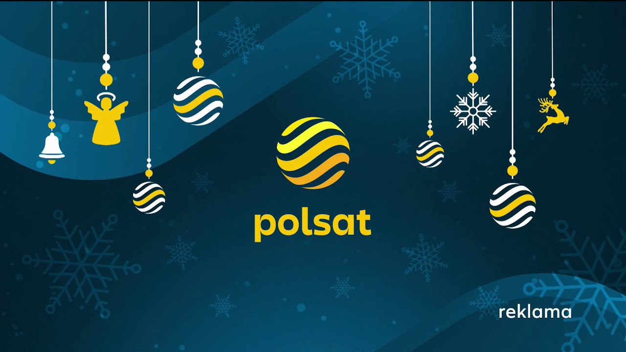 Polsat-Reklamy, ogłoszenie społeczne i zapowiedzi w bożonarodzeniowej oprawie graficznej(22.12.2025)