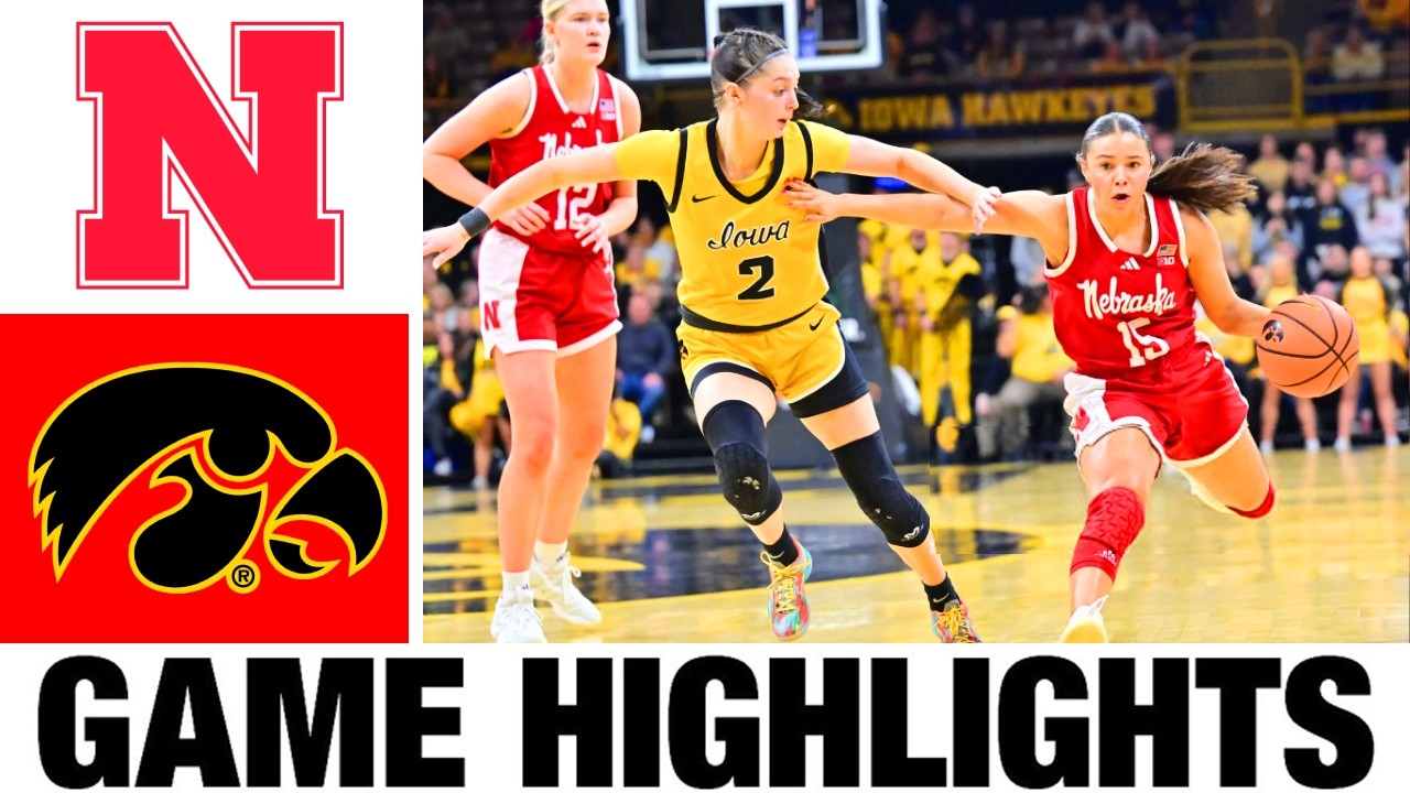 #15 Iowa vs Nebraska Highlights | Men's Basketball | College Basketball 2026