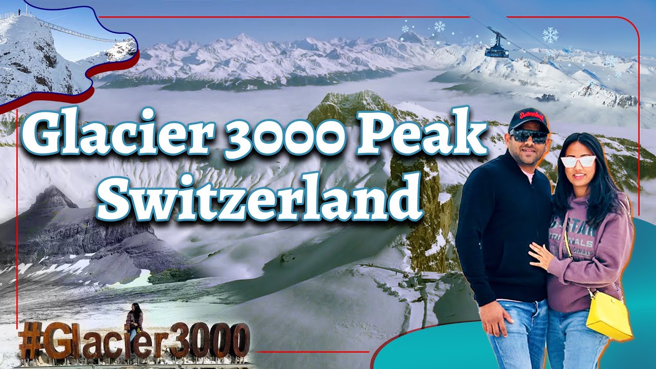 Is Glacier 3000 Worth Visiting in October? | Our Honest Switzerland Experience | Spoorthi Vishwas