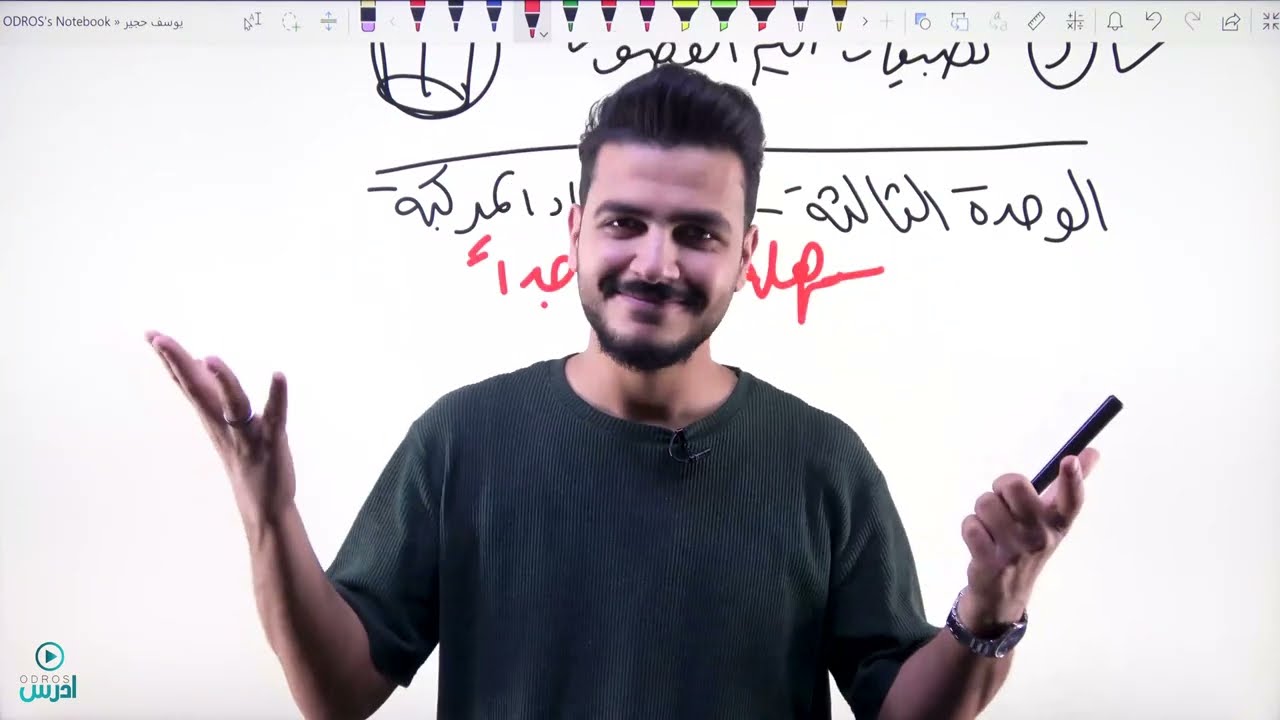 عن شو بتحكي المادة - خطة العلمي - الأستاذ يوسف حجير