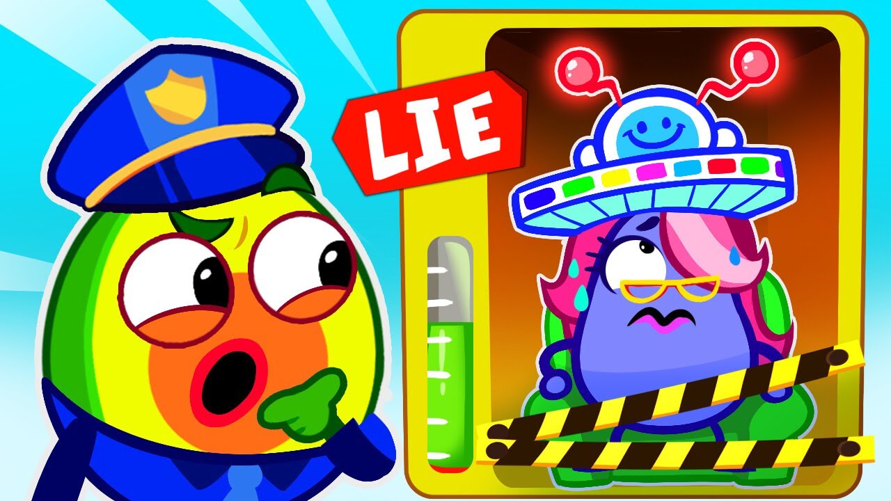 Lie Detector Hat 🚨 Good Habits for Kids with Pit & Penny 🥑