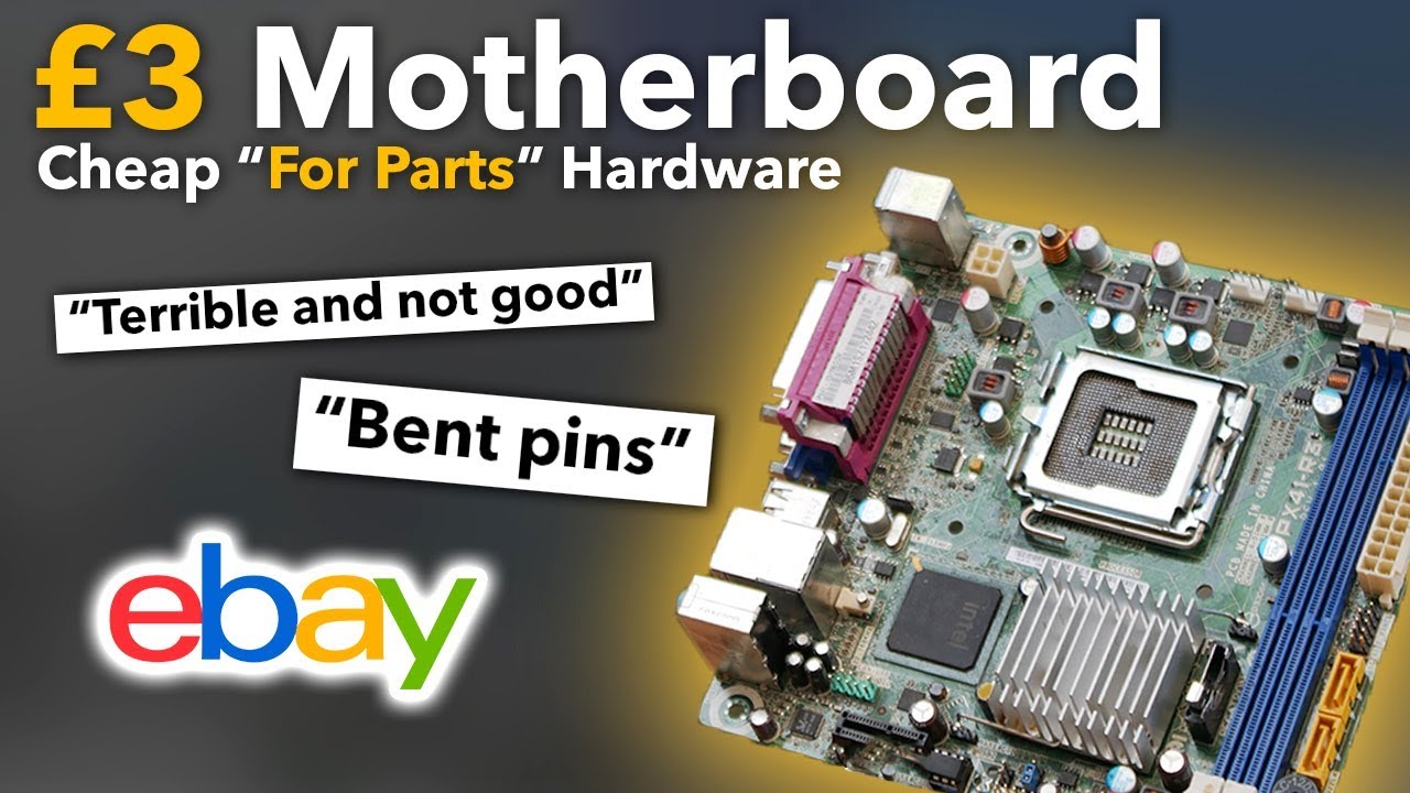 The CHEAPEST Motherboard on eBay... (Pegatron IPX41-R3 LGA775)