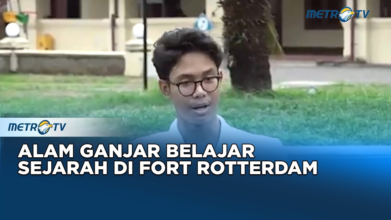 Bersama Mahasiswa dan Influencer, Alam Ganjar Belajar Sejarah di Fort Rotterdam Makassar