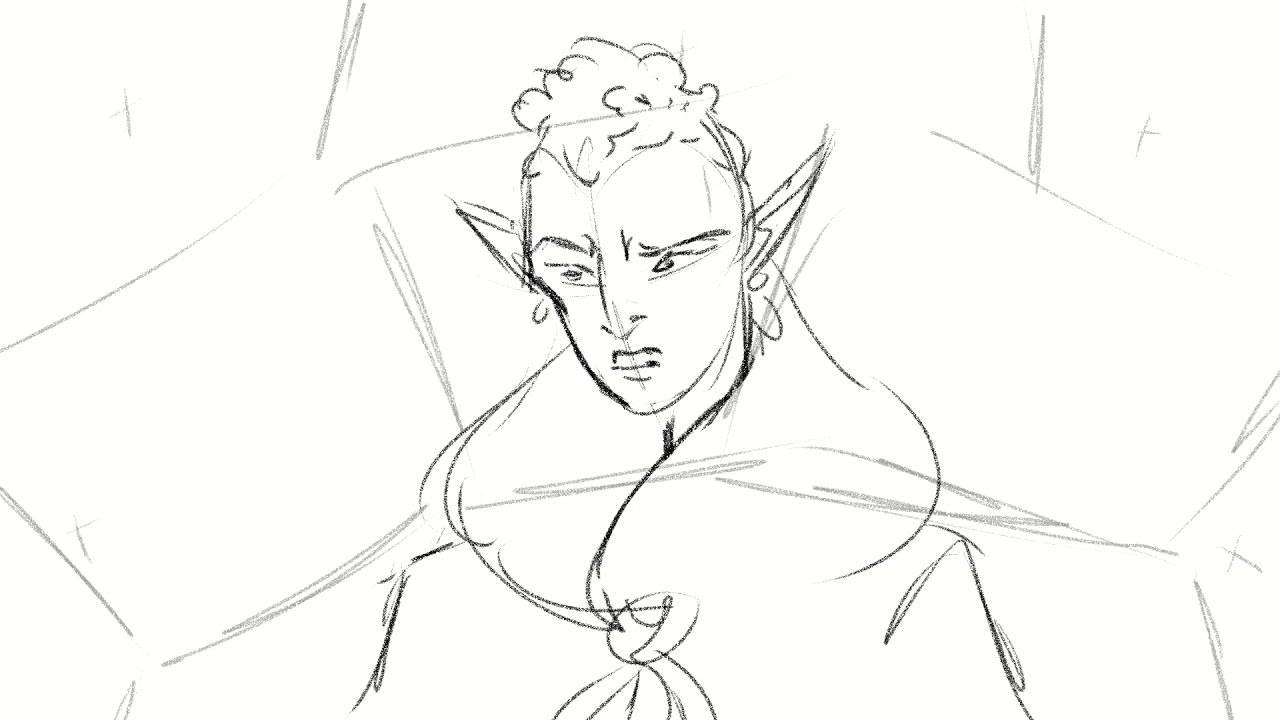 Caleb and Essek's Tower Convo-- cr ep 133 storyboard WIP