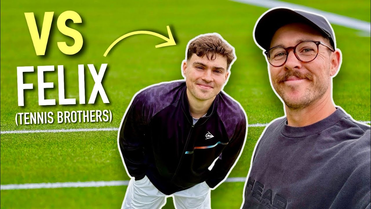 Can I Beat Felix? Mic’d Up Match vs Tennis Brothers (#5) #tennis
