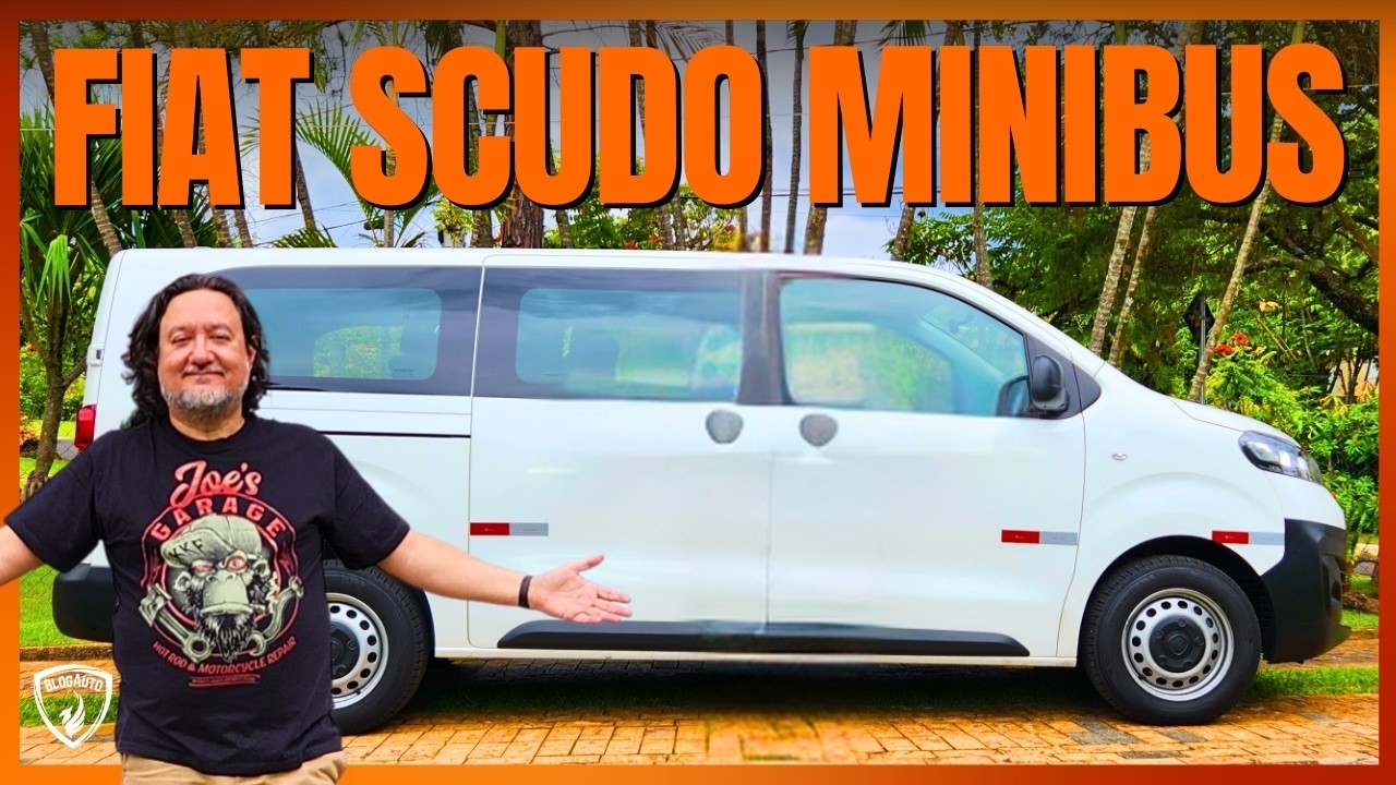 FIAT SCUDO TESTAMOS A VERSÃO PARA 11 PASSAGEIROS SEM TROCAR TETO - BlogAuto