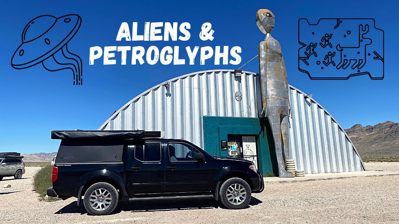 Truck Camping Hiko Nevada in Search of Aliens!