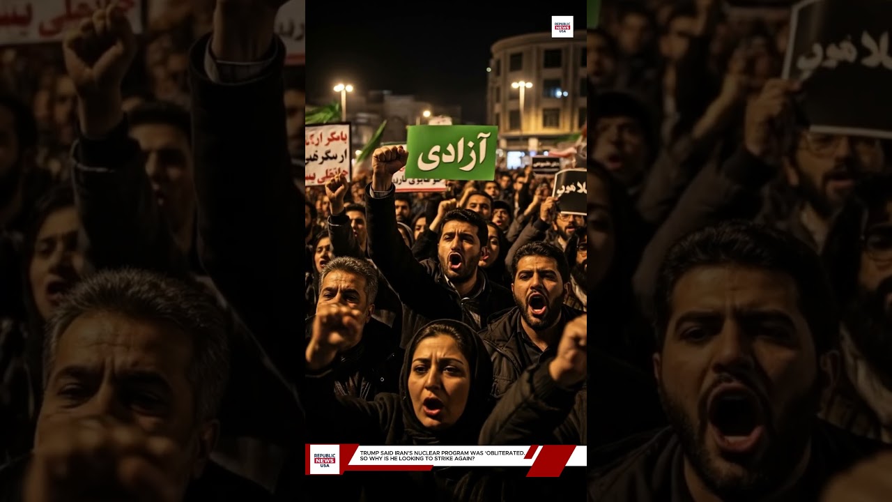 Trump Considers New Strike on Iran&rsquo;s Nuclear Program  Military Buildup & Rising Tehran Tensions