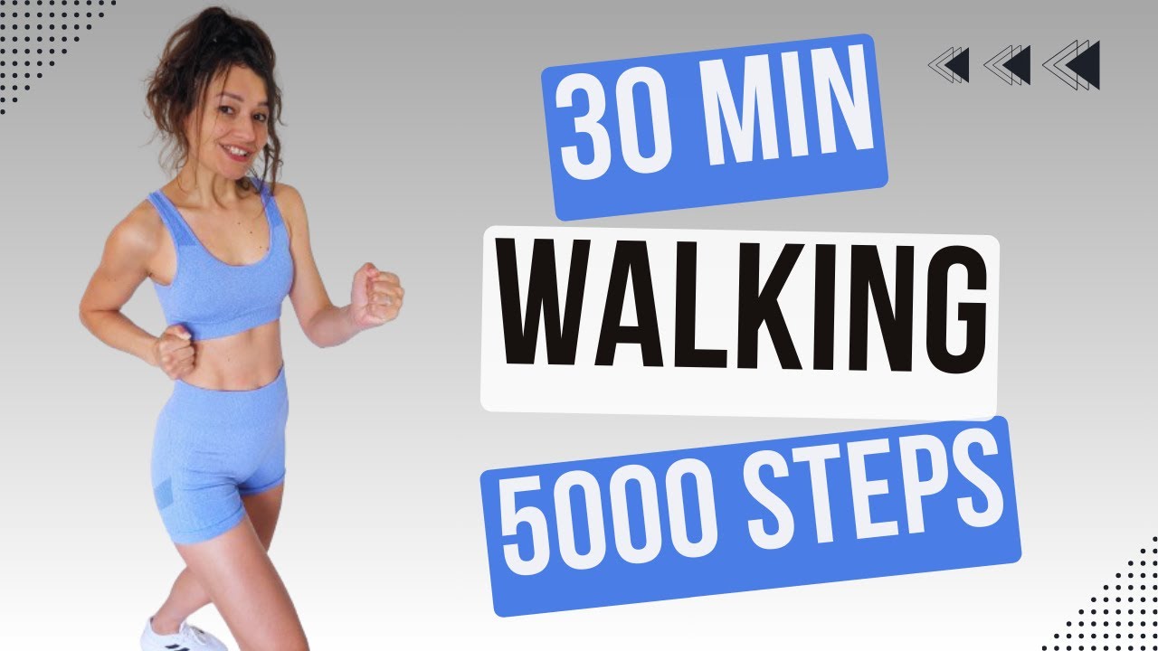 5000 STEPS WALKING WORKOUT for Weight Loss🔥 Cardio Walking Workout