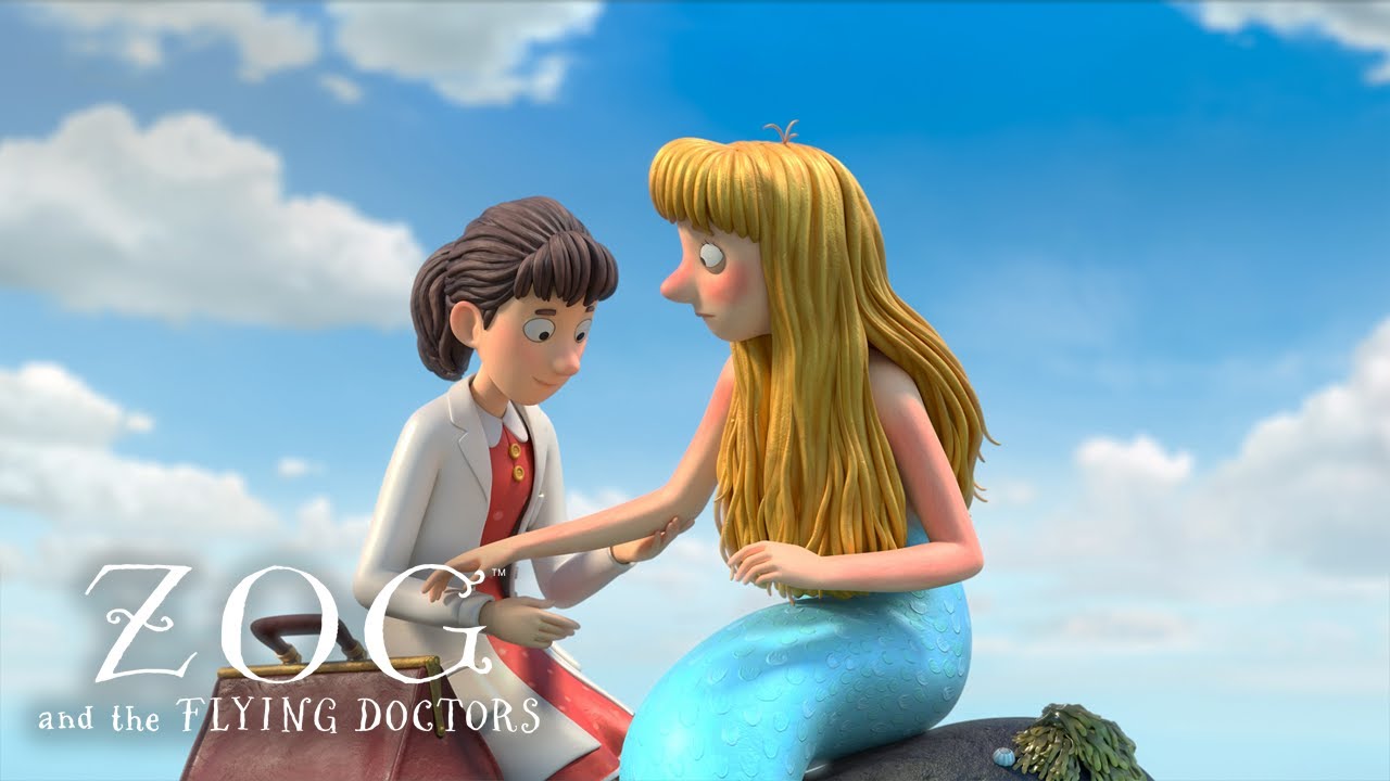 Princess Pearl Knows What's Wrong with the Mermaid🧜🏻&zwj;♀️ @ZogOfficial: Zog and the Flying Doctors