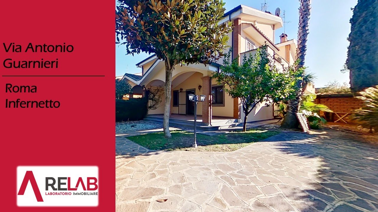 Villa Via Antonio Guarnieri - ROMA - Infernetto