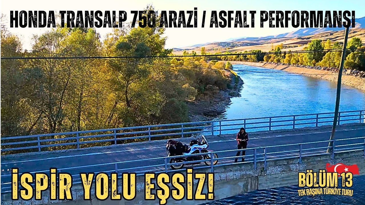 BÜYÜLÜ DAĞLAR! Honda Transalp 750 Hakkındaki Arazi ve Asfalt Yorumum /Bayburt’tan İspir’e - Bölüm 13
