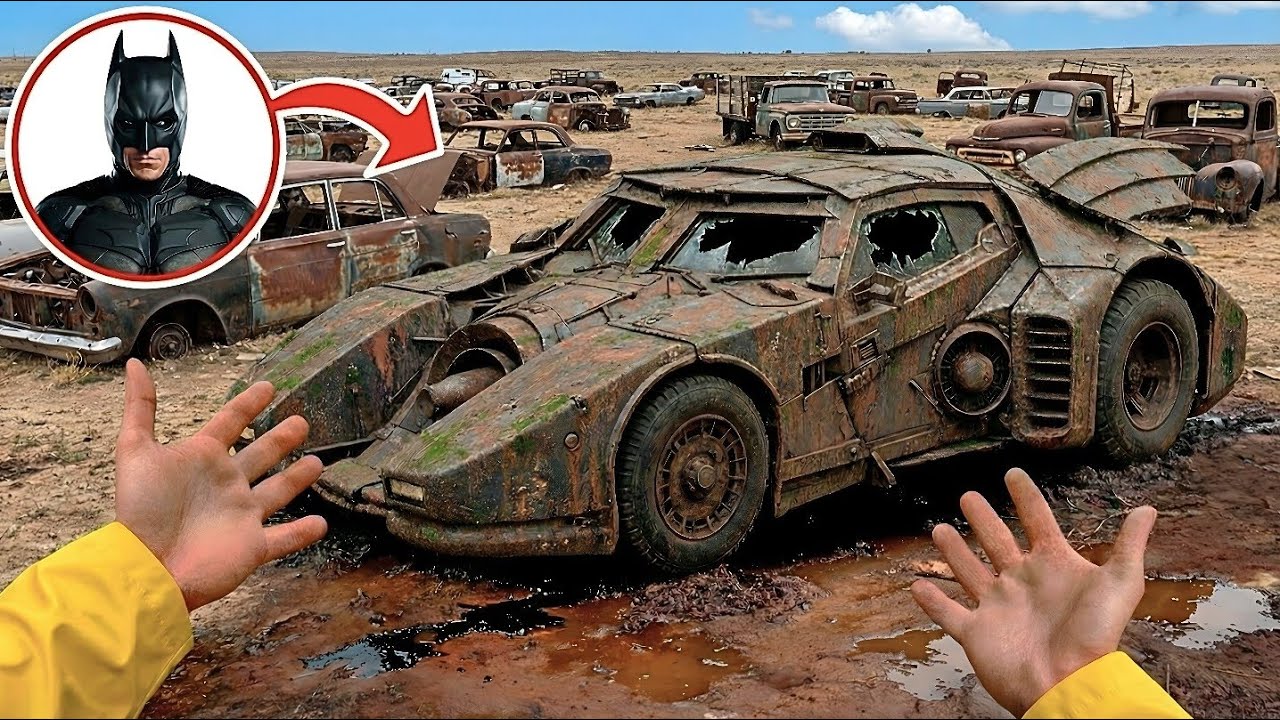 ASMR Car Restoration! Full Rebuild of Batmobile Tumbler 2024 from Abandoned Condition to Looking New