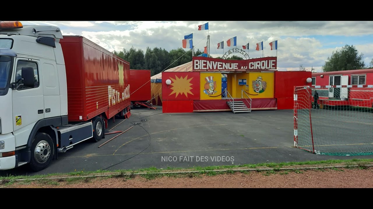 CIRQUE PISTE CIRCUS nico fait des videos