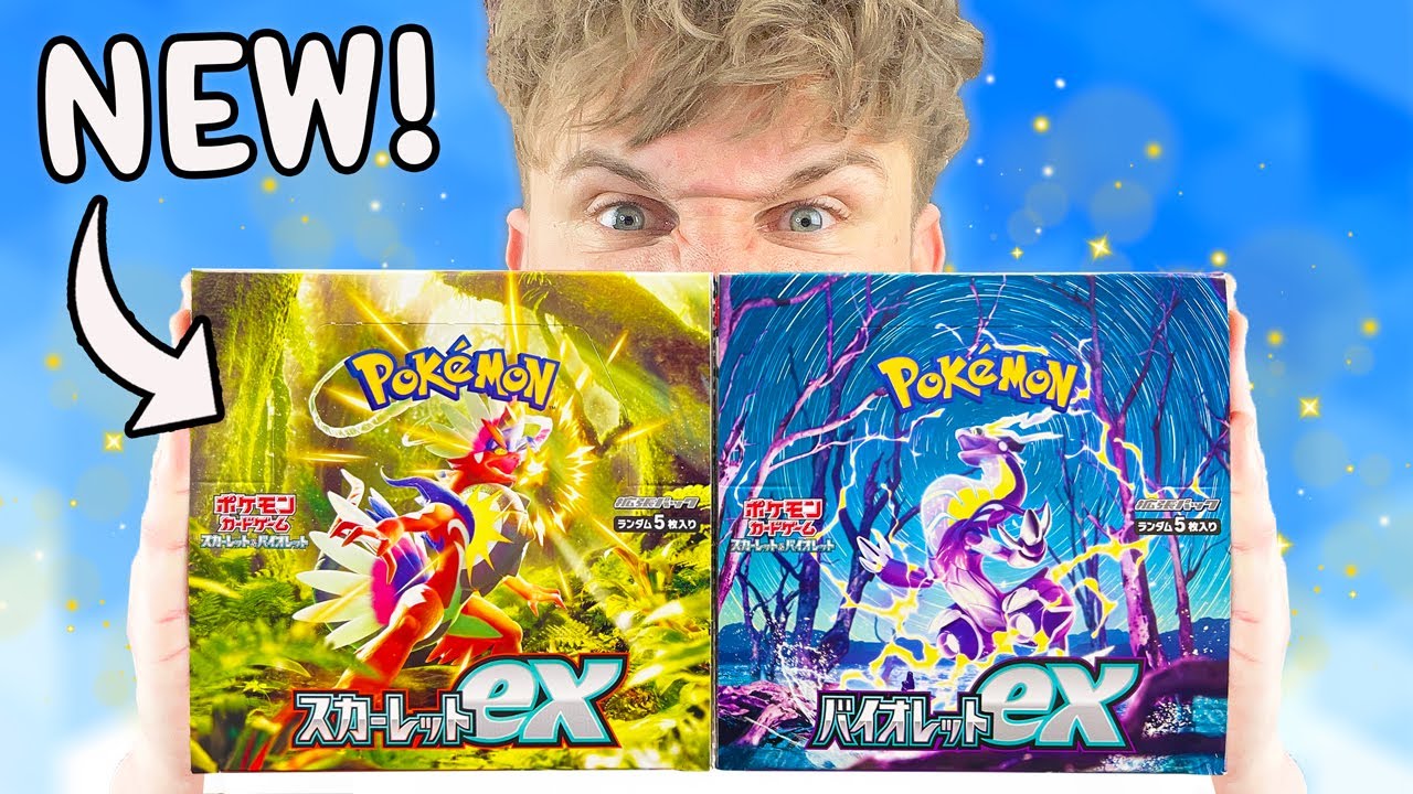 I Opened NEW Scarlet & Violet Pokemon Cards...