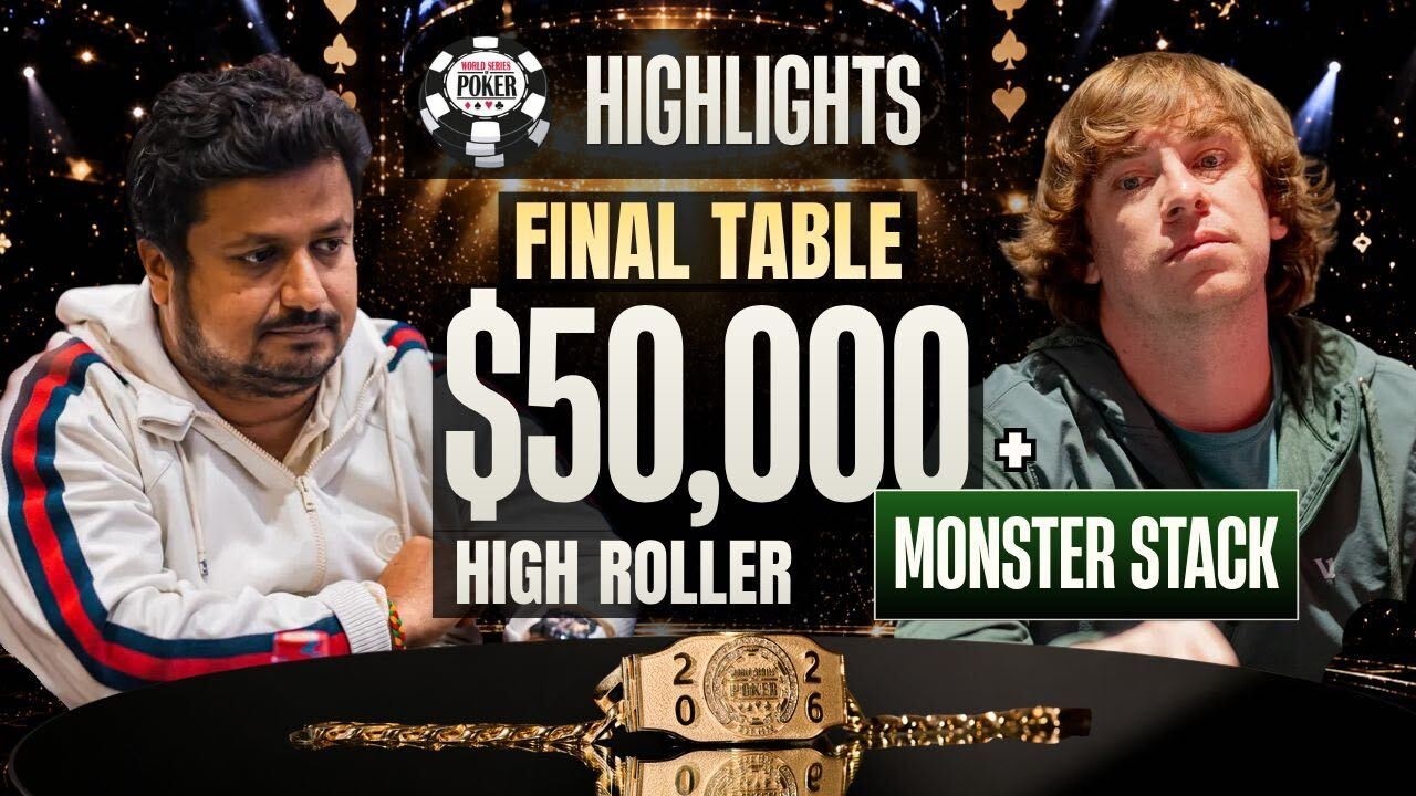 HIGHLIGHTS | $50,000 High Roller FINAL TABLE