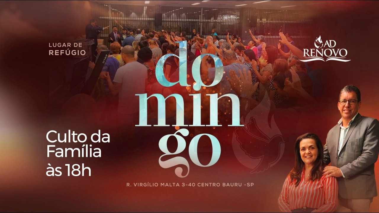 Culto da Família - Irmã Valeria Oliveira | AD Renovo Bauru