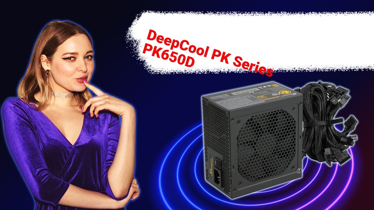 НИКС Компьютерный Супермаркет: видео про Блок питания DeepCool PK Series PK650D 650 Вт