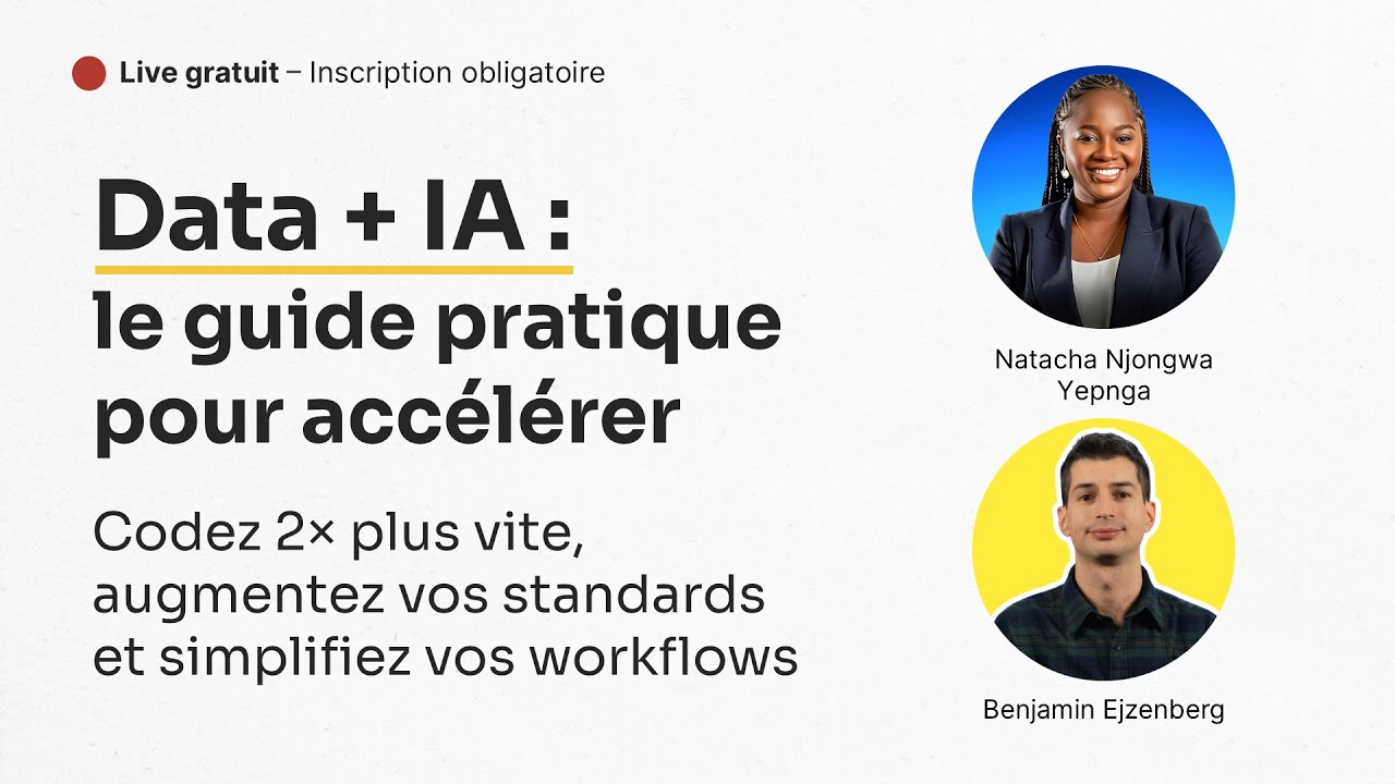Data + IA : le guide pratique pour accélérer concrètement