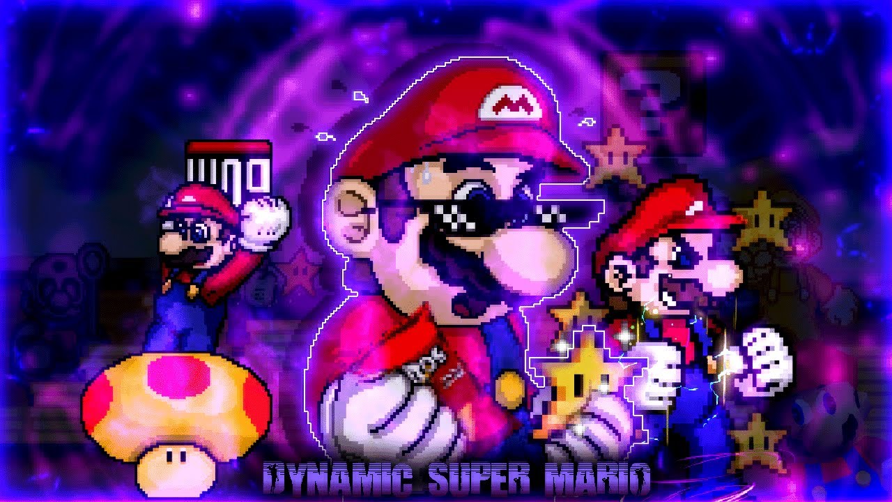 [KOF MUGEN] Dynamic Super Mario VS Super Mario Attack Team