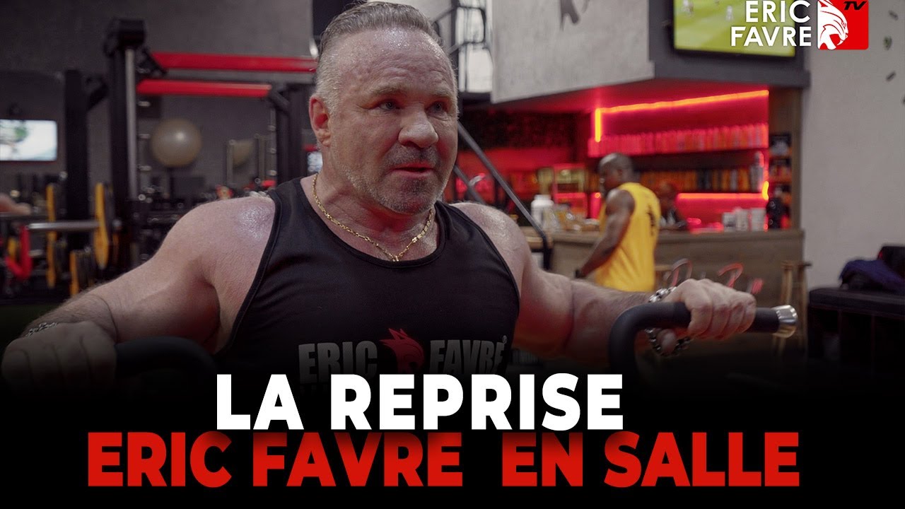 ERIC FAVRE en mode hard training en salle de gym