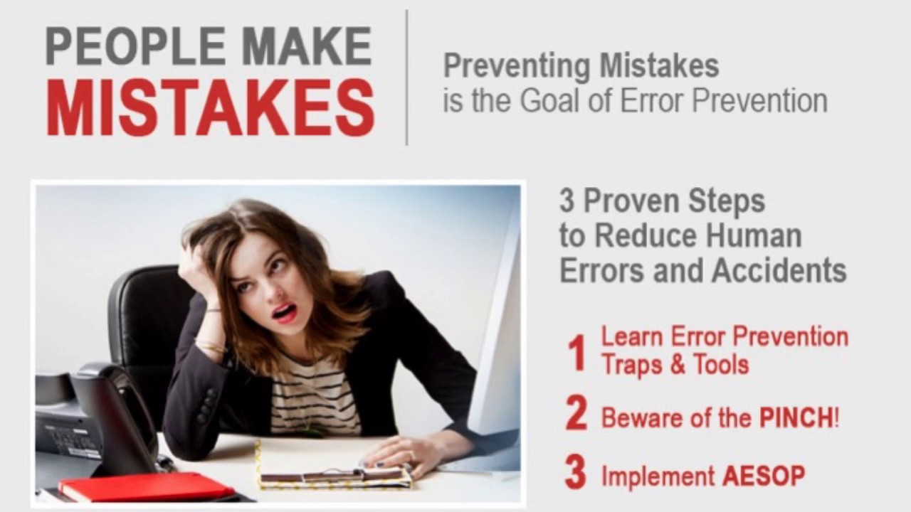3 Proven Steps to Reduce Human Error and Accidents
