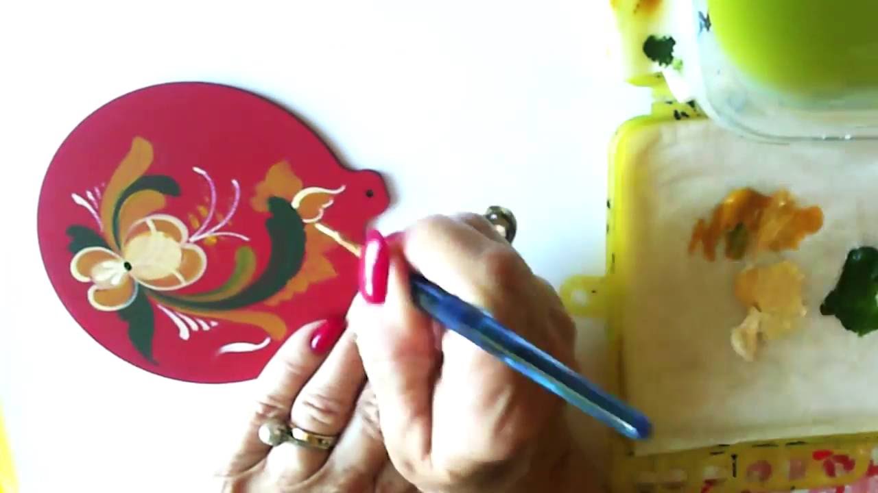 Rosemaling Ornament