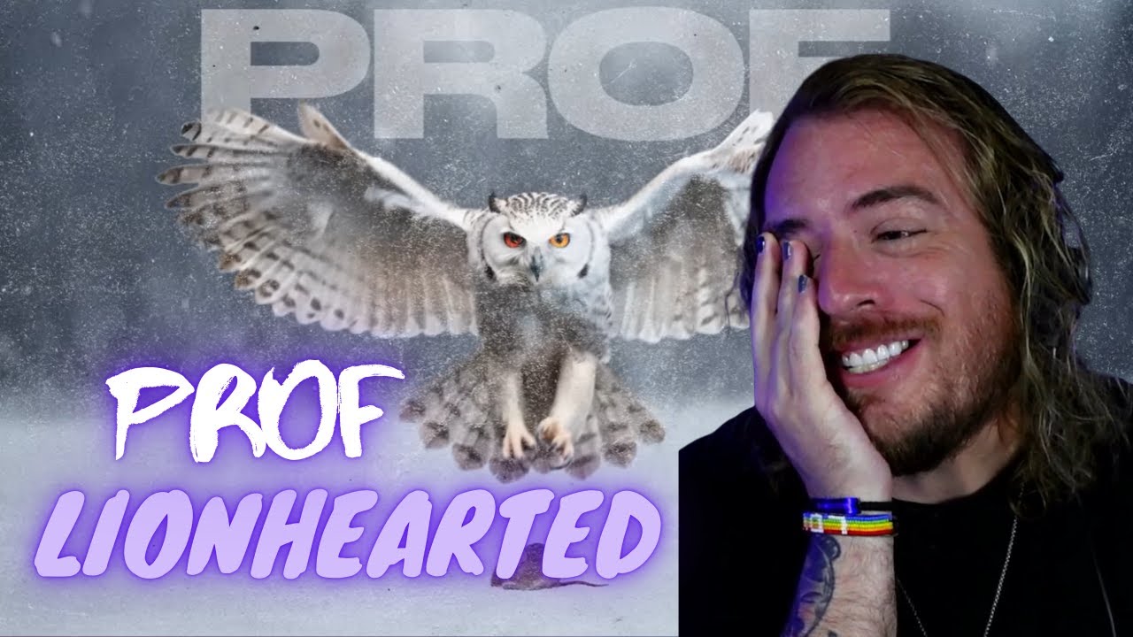 PROF - Lionhearted при участии Kota the Friend (официальный аудиоклип) | Реакция