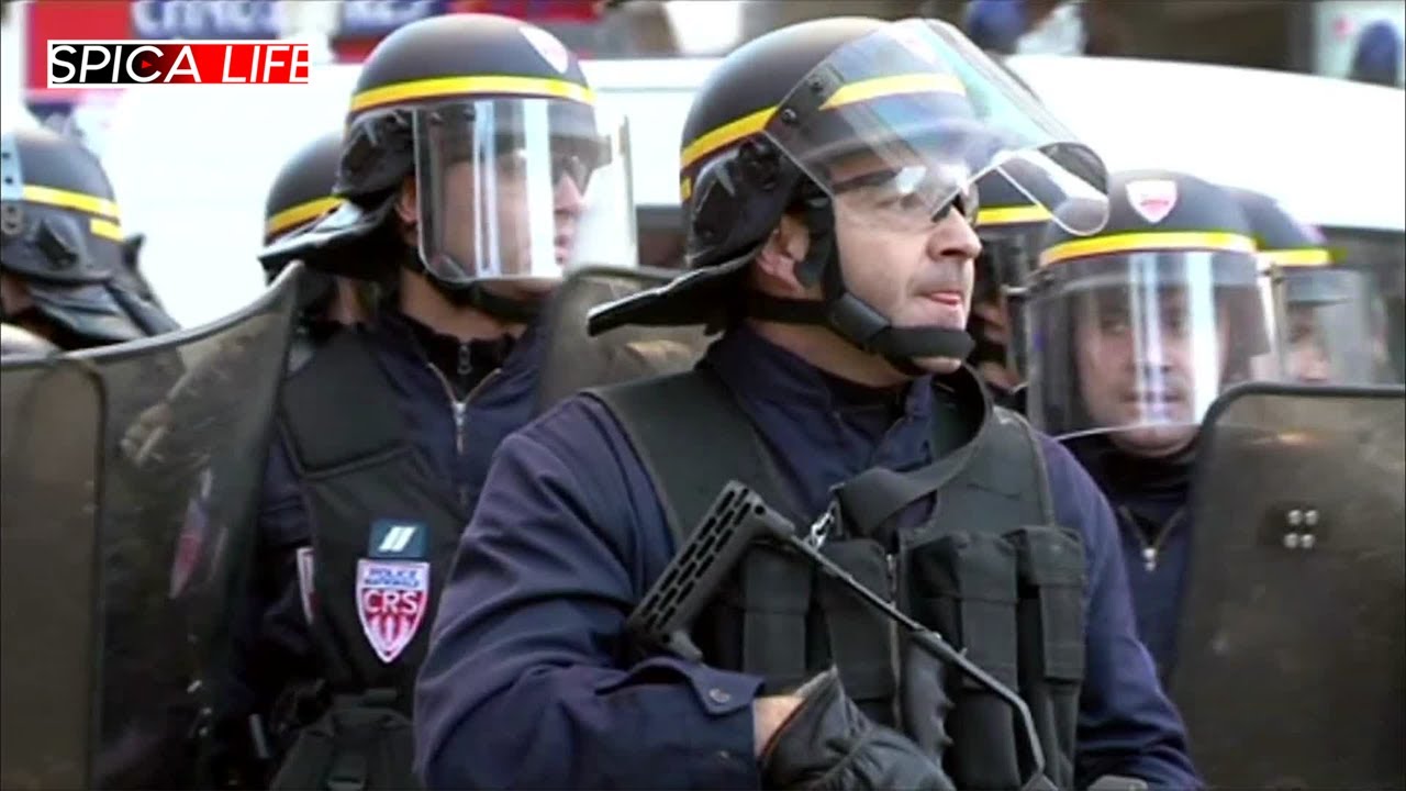 Tensions à Paris : CRS en première ligne