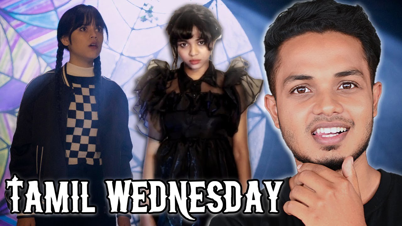 Wednesday😶‍🌫️Addams Tamil Remake🔥🔥 Instagram Reels Reaction😂😂