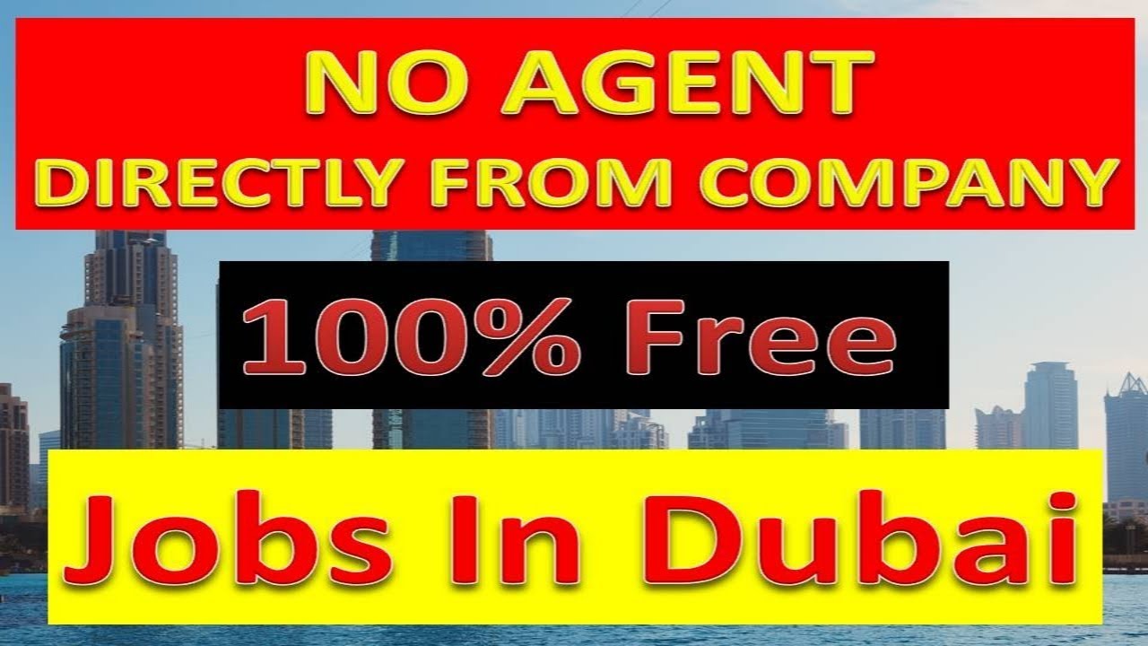 Jobs In Dubai Special Jobs In UAE 2019 Apply Now | Hindi Urdu |