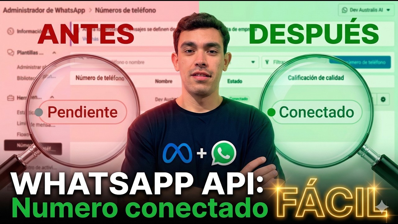 Tu NUMERO ACTIVADO en Whatsapp API - FACIL y RAPIDO