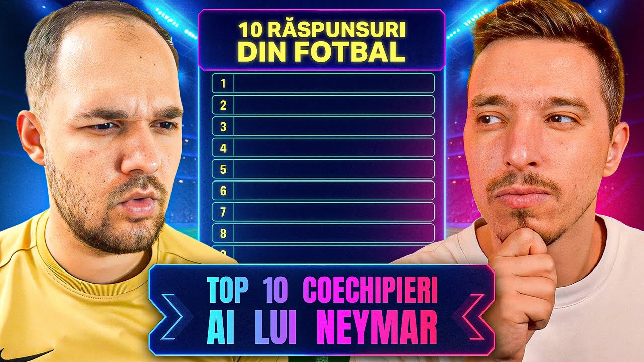 GANDIM LA FEL SI NE DAM ACELASI SUBIECT IN 10 RASPUNSURI DIN FOTBAL THEO VS GIANY!
