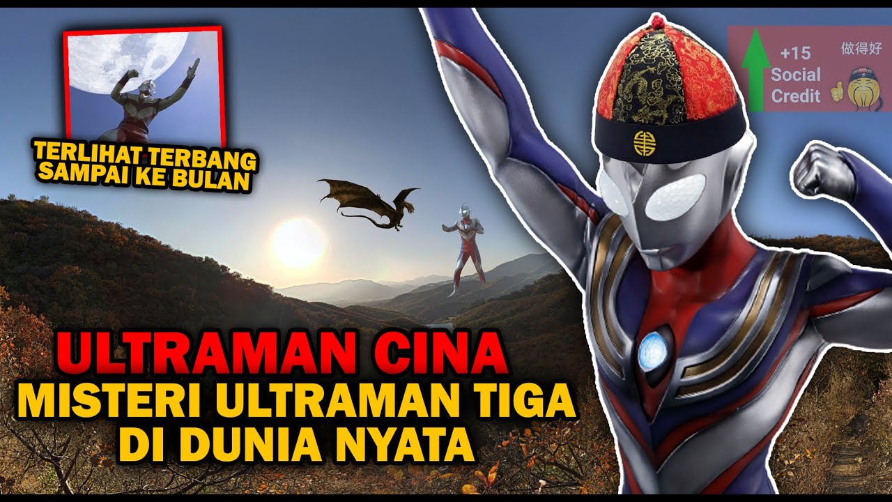 VIRALL!! BUKTI RAS ULTRAMAN ADA DI DUNIA NYATA PART 3 - ULTRAMAN TIGA VS KING GHIDORAH