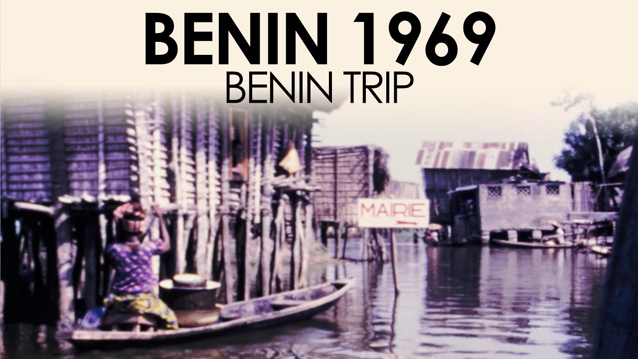 Archive footage of Benin from the 1950s | Africa old home movie film
