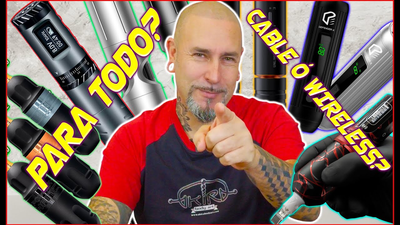 Máquina ROTATIVA TATTOO para TODO? | Rca ó Wireless? | Preguntas | Parte 3