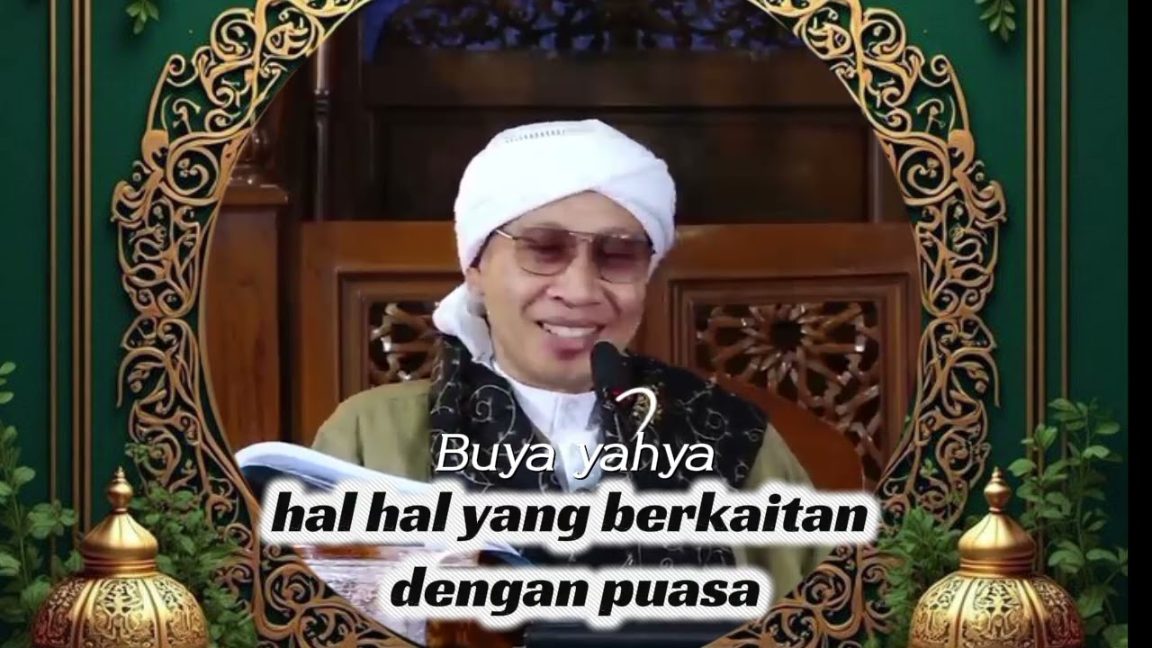 Hal hal yg berkaitan dengan puasa