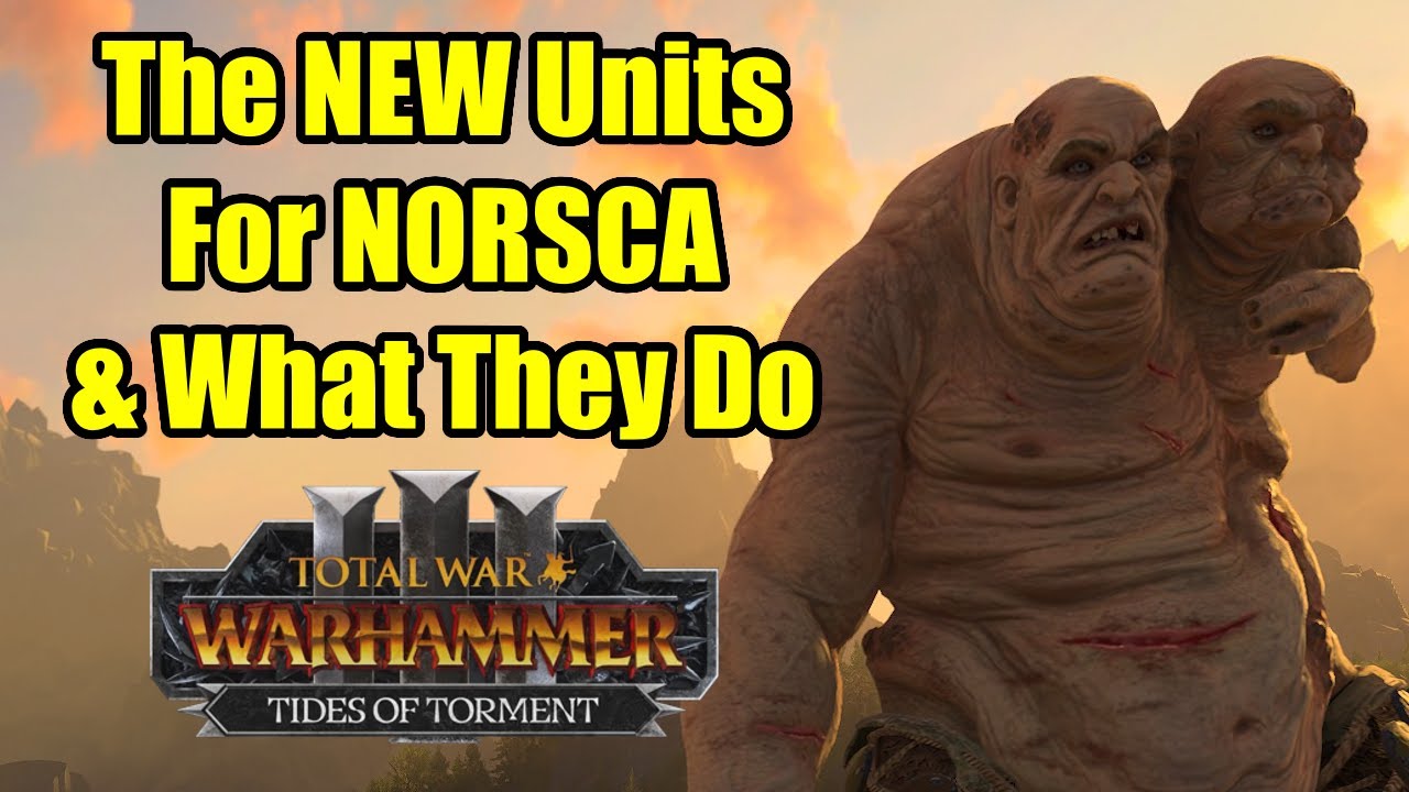 The NEW NORSCA Units & What They Do - Tides of Torment - Total War Warhammer 3 - First Look