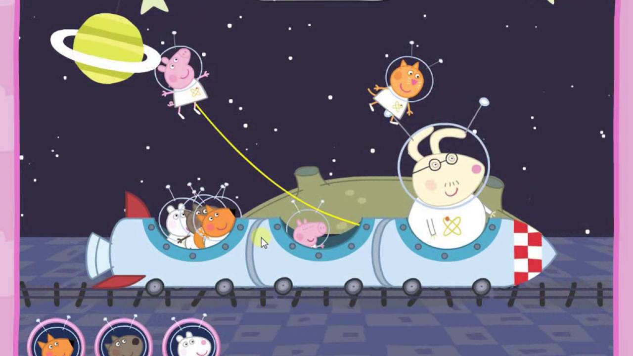 Peppa Pig  games- PEPPA PIG SPACE GAME