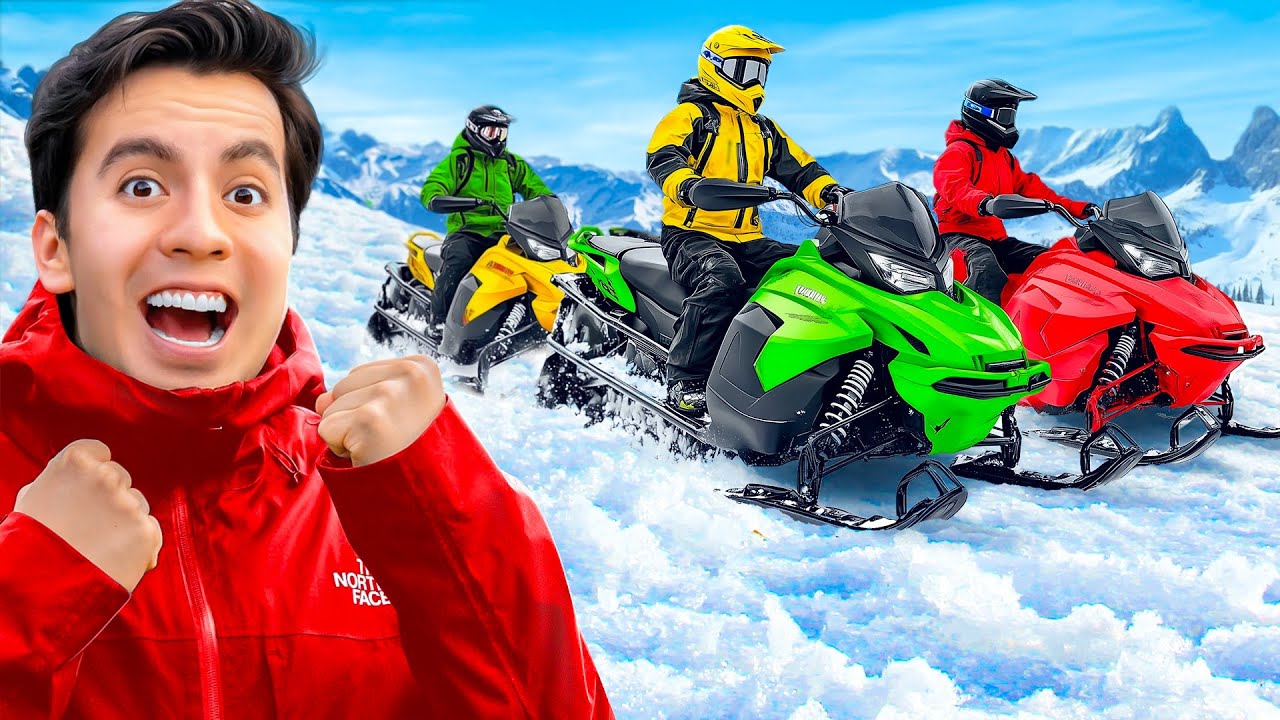 PROBAMOS MOTOS DE NIEVE ¡POR PRIMERA VEZ!