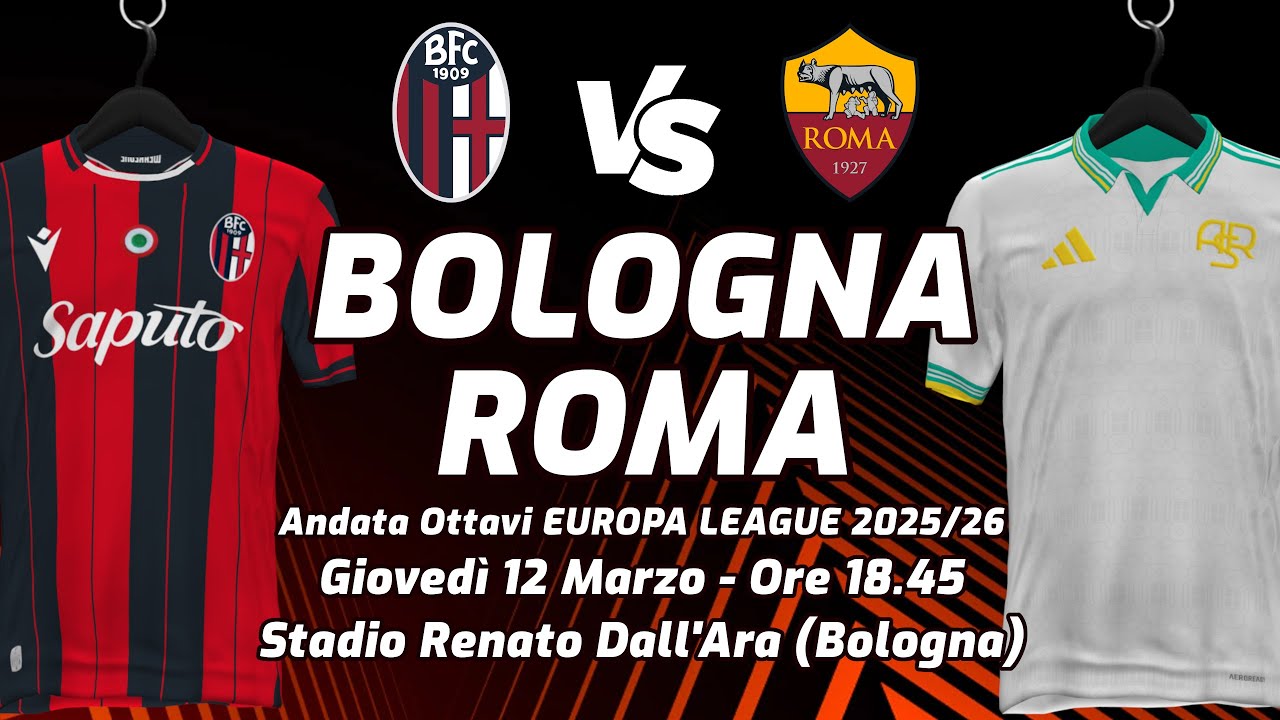 BOLOGNA-ROMA ▪︎ EUROPA LEAGUE 25/26 ▪︎ LIVE REACTION,COMMENTO TELECRONACA CON STATISTICHE IN DIRETTA